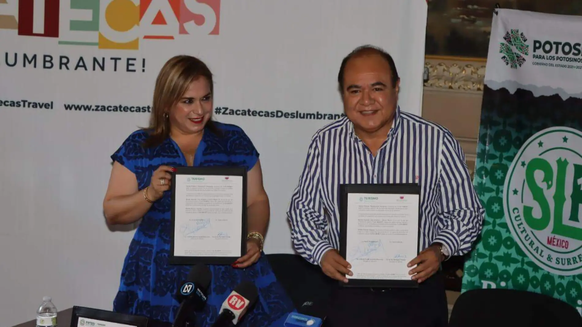 Firma SLP convenio de colaboración turística con Zacatecas (3)